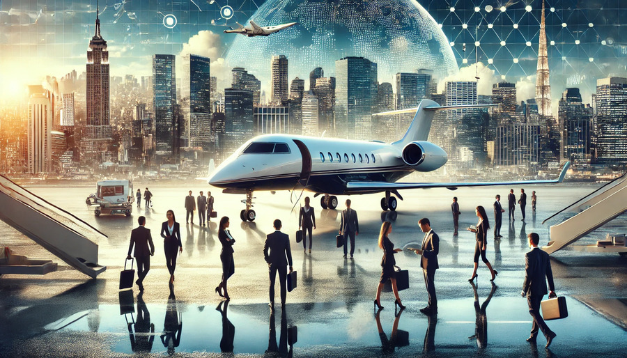 Using Private Jets for International Business Expansion